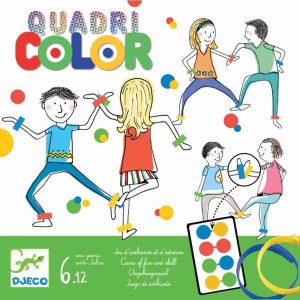 DJ08447 JUEGO DE AMBIENTE QUADRI COLOR DJECO