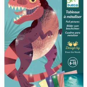 CUADROS PAN DE ORO JURASSIC