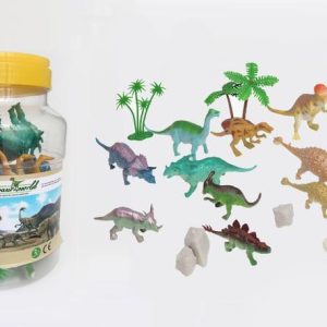 BOTE DINOSAURIOS 21 PZAS