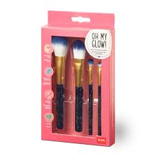 4 PINCELES DE MAQUILLAJE STARS OH MY GLOW
