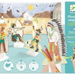 DJ09492 PLASTICO MAGICO OESTE DJECO