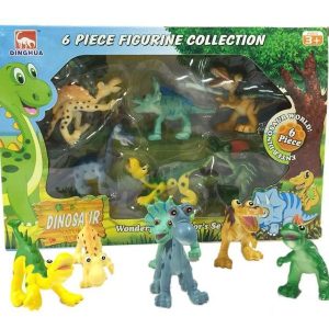 CAJA 6 DINOSAURIOS GROTESCO
