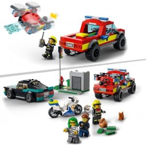 LEGO 60319 RESCATE BOMBEROS Y PERSECUCIÓN CITY