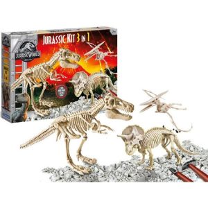 JURASSIC KIT 3 EN 1 CLEMENTONI