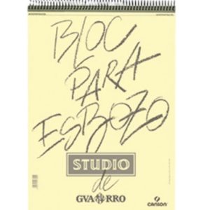 BLOC ESPIRAL DE ESBOZO STUDIO A5 50H 90G. MICROPERFORADO