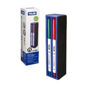BORRADOR CON ROTULADORES MILAN 4 COLO.