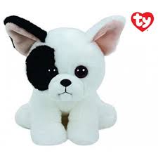 PELUCHE TY 23 CM PERRITO WHITE MARCEL