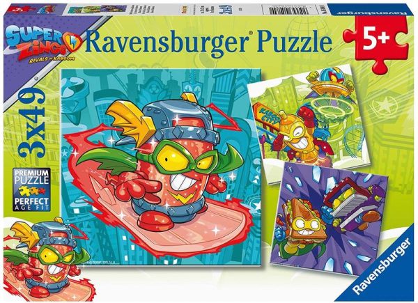 PUZZLE 3x49 SUPER ZINGS - Imagen 2