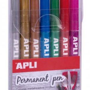 B. PERMANENT PEN P.FINA COL METAL SURT 7 U