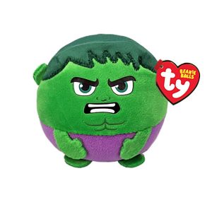 PELUCHE BOLITA TY 10 CM HULK