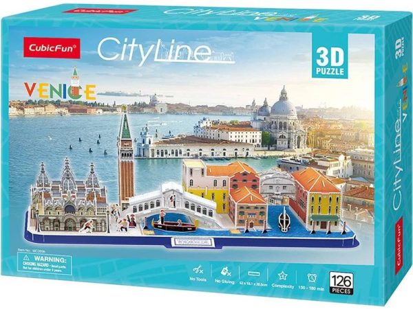 PUZZLE 3D CITY LINE VENECIA - Imagen 2