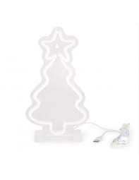 SEÑAL LUMINOSA CON EFECTO NEÓN ÁRBOL DE NAVIDAD