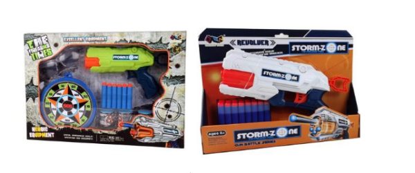 PISTOLA DARDOS EVA REVOLVER