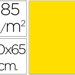 PAQ/25 CARTULINA IRIS 50X65 GUALDA 185GR R:200040222