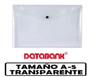 SOBRE PROPILENO TRANSPARENTE BROCHE STADTLER