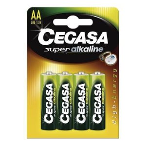 BLISTER 4 PILAS CEGASA SUPER ALKALINE