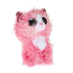PELUCHE TY GATO ROSA REAGAN 15 CM