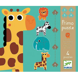 PUZZLE EVOLUTIVO EN LA JUNGLA DJECO