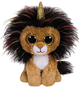 PELUCHE TY RAMSEY LEÓN UNICORNIO