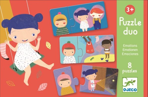 DJ08152 PUZZLE DUO EMOCIONES DJECO