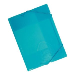 CARPETA GOMAS AZUL PP 12CGAFC
