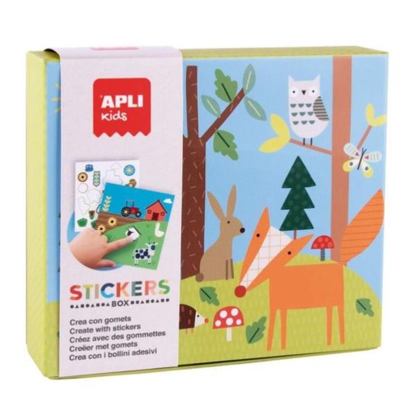 sticker box bosque