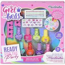GRAN SET DE UÑAS SUPERGIRL MARTINELIA