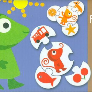 DJ08172 PUZZLE TRIO COLORES DJECO