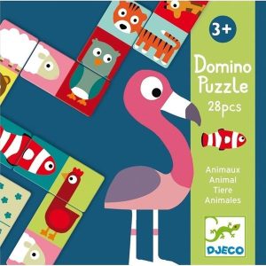 DJO8165 EDUCATIVOS DOMINO ANIMO-PUZZLE