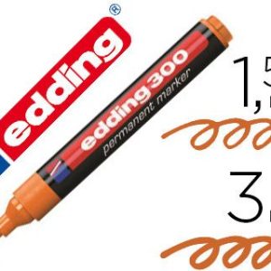 ROTULADOR EDDING 300 NARANJA PERMANENTE