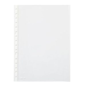 C/100 FUNDAS PORTADOCUMENTOS A4 EXTRA CRISTAL TRANSPARENTE