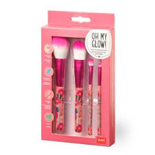 4 PINCELES DE MAQUILLAJE FLOWERS OH MY GLOW
