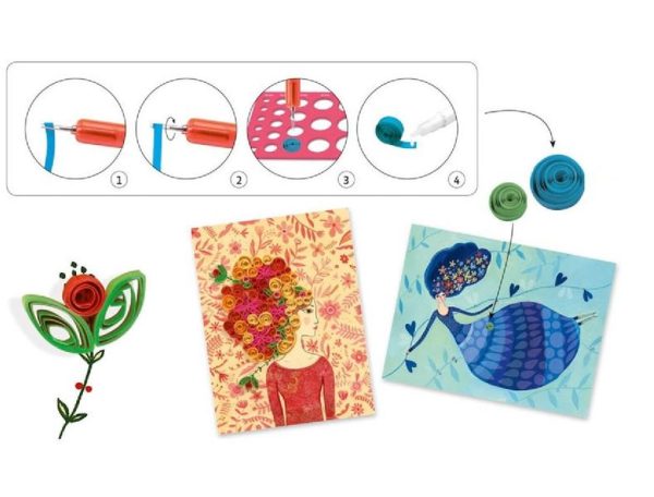 8622 FILIGRANAS DE PAPEL EN FALDAS DJECO