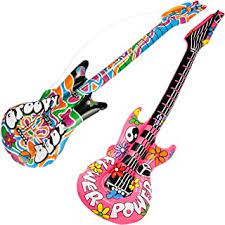 guitarra inflable rockera ref 2394h