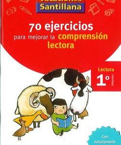 Vacaciones Santillana, lectura, comprensión lectora, 1 Educación Primaria. Cuaderno