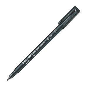 ROTULADOR LUMOCOLOR PERM F NEGRO STAEDTLER
