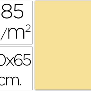 PAQ/25 CARTULINA IRIS 50X65 CREMA 185GR R:200040219