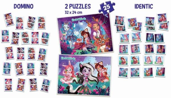 SUPERPACK 4 EN 1  ENCHANTIMALS