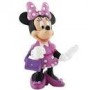 FIGURITA GOMA MINNIE CON BOLSO LILA