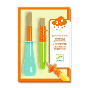 COLORES PARA PEQUES 3 PINCELES