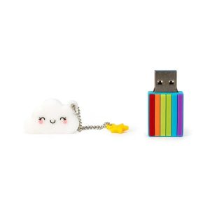 RAINBOW MEMORIA USB 32 GB FLASH DRIVE LEGAMI