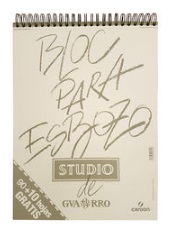 BLOC ESPIRAL DE ESBOZO STUDIO A4 100H 90G. MICROP.GUARRO CANSON