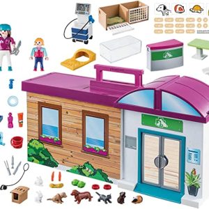 70146 PLAYMOBIL CITY LIFE CLINICA VETERINARIA MALETÍN
