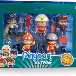 PIN Y PON ACTION PAQ. 5 FIGURAS SERIE 2