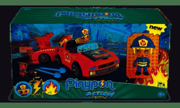 PINYPON ACTION VEHICULO BOMBERO  FAMOSA