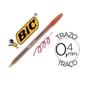 BOLIGRAFO BIC CRISTAL ROJO