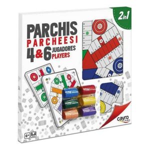 TABLERO PARCHIS 4 Y 6 JUGADORES