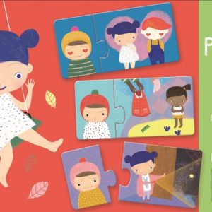 DJ08152 PUZZLE DUO EMOCIONES DJECO