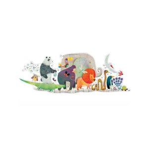 DJ07171 PUZZLE 36 GIGANTE DESFILE ANIMALES DJECO