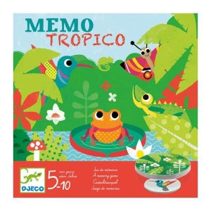 DJ08444 MEMO TROPICO JUEGO MEMORIA DJECO